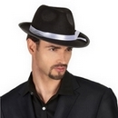 Chapeau gangster noir adulte