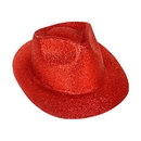 Chapeau pailletté rouge adulte