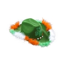 Chapeau cowboy trèfle adulte Saint Patrick