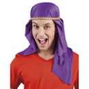Coiffe émir arabe violette adulte