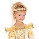 Coiffe médiévale or fille