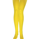 Collants jaunes adulte