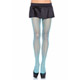 Collants résilles bleu