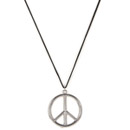 Collier hippie en métal Adulte