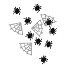 Confettis table araignées toiles Halloween