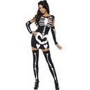 Déguisement squelette sexy femme Halloween