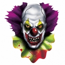 Cutout clown effrayant Halloween