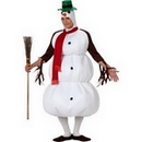Déguisement bonhomme de neige adulte Noël