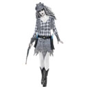 Déguisement fantôme cowgirl femme Halloween