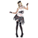 Déguisement zombie soubrette sexy femme Halloween