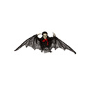 Décoration à suspendre vampire chauve-souris