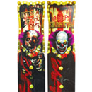 Décoration murale Clown d\'Halloween