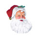 Décoration murale Père Noël en carton