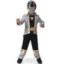 Déguisement 3D EVA Power Rangers™ Silver super mega force enfant