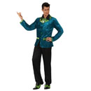 Déguisement style années 60 bleu et vert homme