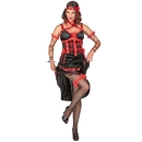 Déguisement cabaret french cancan femme sexy