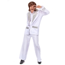 Déguisement disco blanc homme