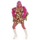 Déguisement Drag Queen disco vert homme