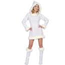 Déguisement esquimau blanc sexy femme