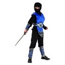 Déguisement ninja bleu garçon