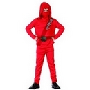 Déguisement ninja rouge garçon