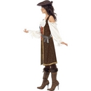 Déguisement pirate marron femme