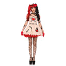 Déguisement poupée vaudou femme Halloween