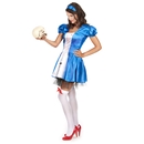 Déguisement princesse des merveilles ensanglantée femme Halloween