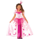 Déguisement princesse rose fille