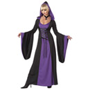 Déguisement Robe à Capuche Violette pour femme