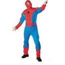 Déguisement Spiderman™ adulte avec torse et cagoule