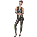 Déguisement squelette femme Halloween