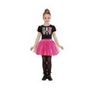 Déguisement squelette rose fille Halloween