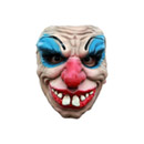 Demi masque clown terrifiant adulte