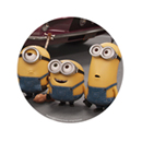 Disque azyme Minions 20 cm