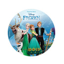 Disque en sucre La Reine des Neiges - Frozen