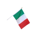 Drapeau italien 30 x 45 cm