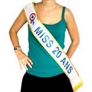 Echarpe Miss 20 ans