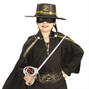 Kit Zorro™ Epée, masque et chapeau enfant