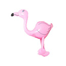 Flamant rose gonflable