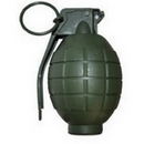 Fausse grenade militaire