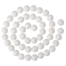 Guirlande boules pailletées blanc