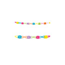 Guirlande en papier rosace multicolore 6 m