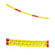 2Guirlandes papier supporter Espagne 3 m