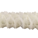 Guirlande papier ivoire 15cm x 4m