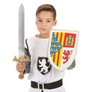 Kit bouclier et épée chevalier enfant