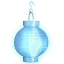 Lanterne lumineuse bleue 15 cm