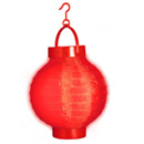 Lanterne lumineuse rouge 15 cm
