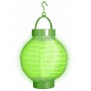 Lanterne lumineuse verte 15 cm