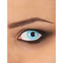 Lentilles de contact fantaisie bleu glacé adulte